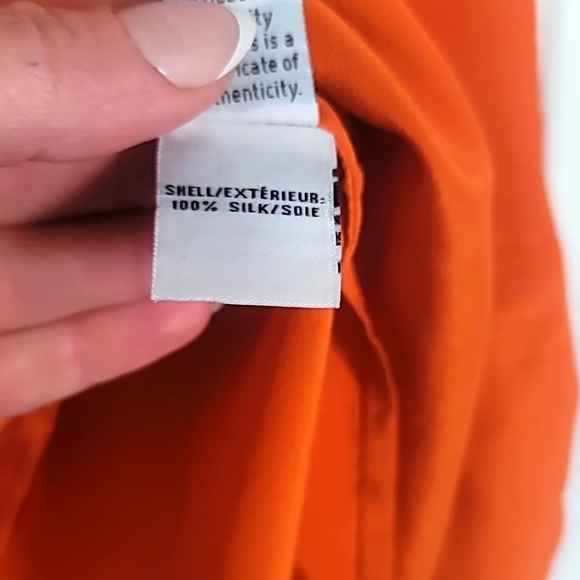 Sz 2 100% silk DVF blouse - Picture 6 of 7